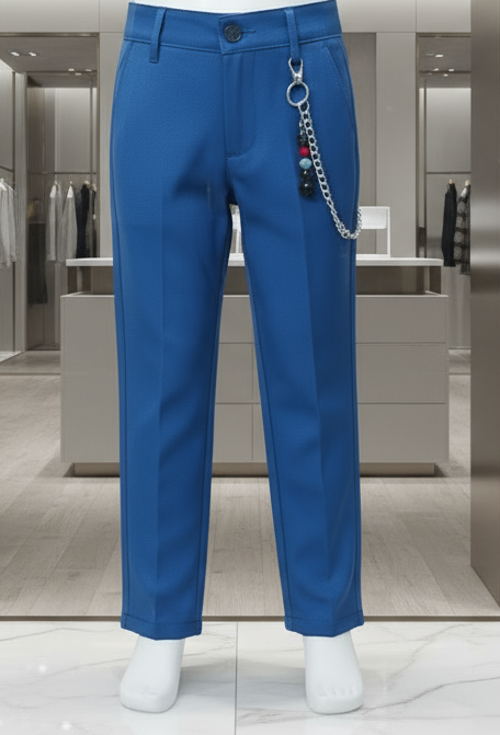 Pantalone Classico Bambino Elegante Made in Italy – 4-14 Anni