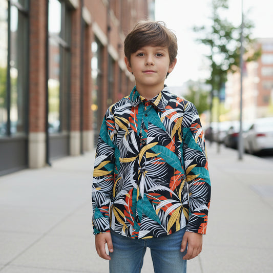 Camicia Bambino Made in Italy – Fresca e Colorata per l'Estate