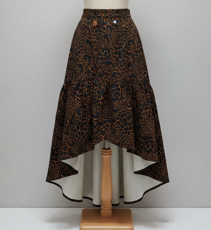 Gonna Asimmetrica Donna Made in Italy – Taglia Unica Moderna Versatile