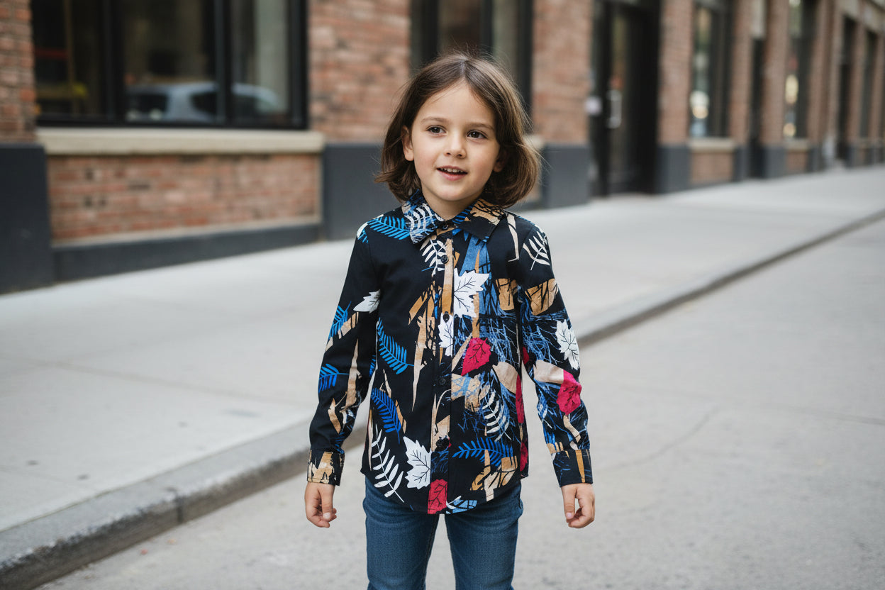 Camicia Bambino Made in Italy – Casual Chic per l'Estate