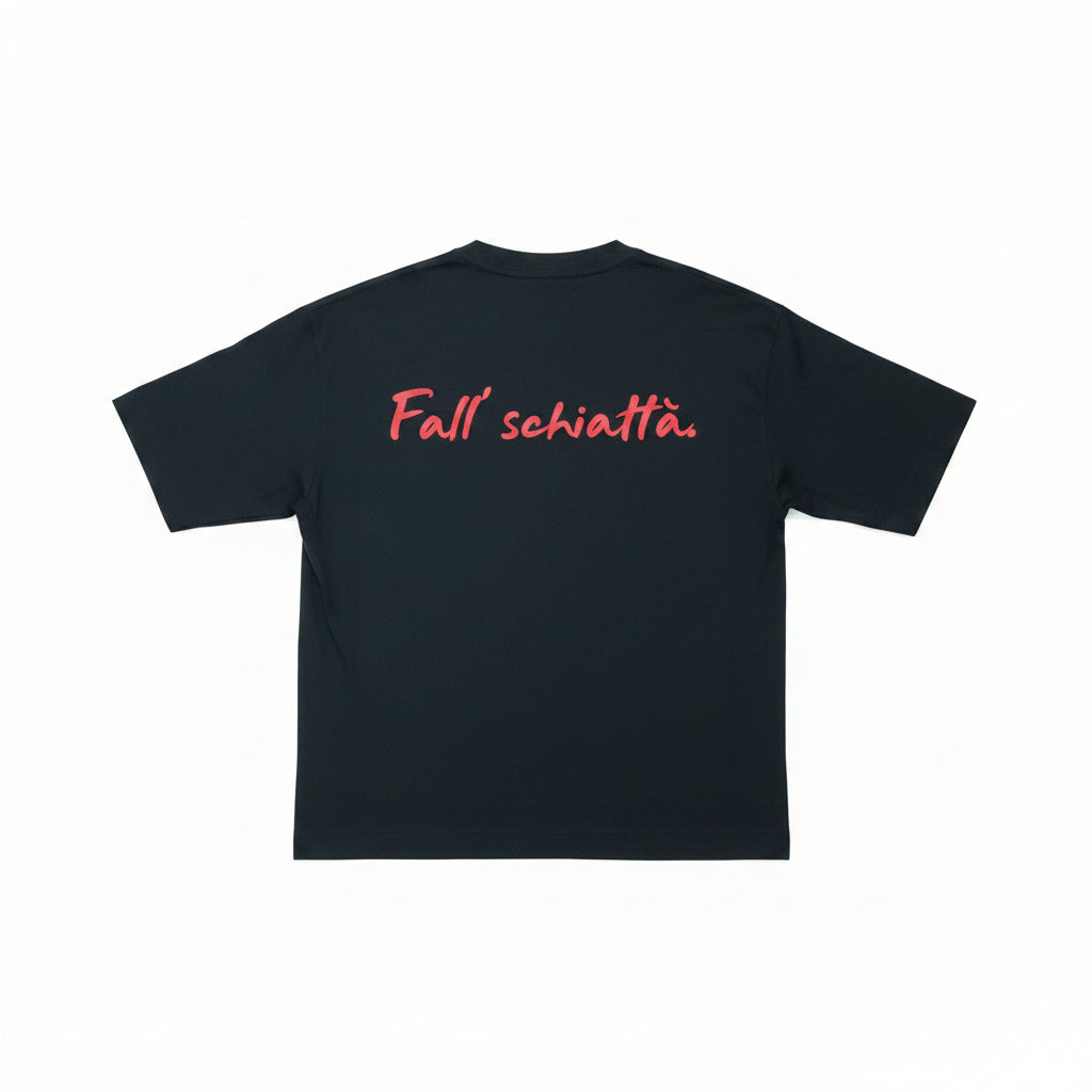 Maglia Scritte Virali Personalizzabile con Stampa Brillantinata
